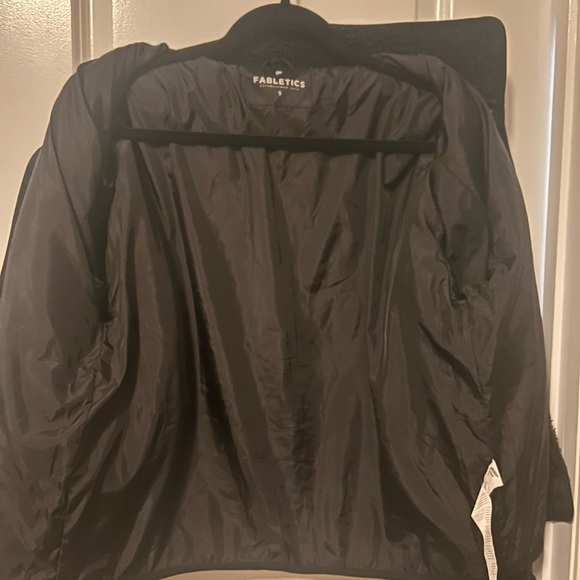 Fabletics Black Teddy Jacket - Picture 6 of 6